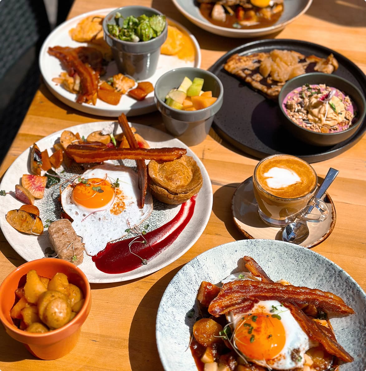 Brunch Hortus — assiettes signature