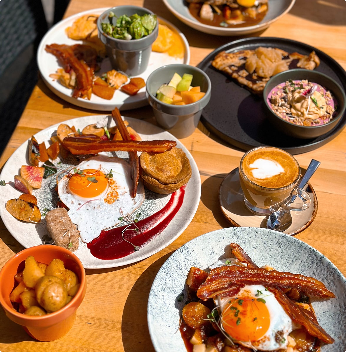 Assiettes du brunch Hortus